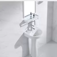 家用一体落地式立柱盆洗脸盆