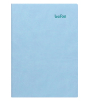 得印(befon) 9954 A5 100页/本 平纹平装 PU皮面 笔记本 (计价单位:本) 蓝色