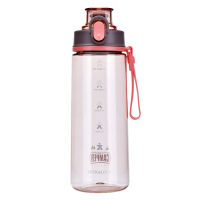 乐扣乐扣弹跳运动塑料杯630ml 粉蓝紫HLC646