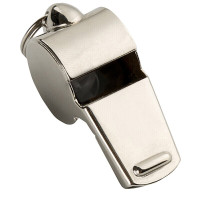 便携式救生求生 不锈钢口哨12545 银白色(长度40mm)