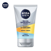 妮维雅(NIVEA)男士活力醒肤洁面乳100g