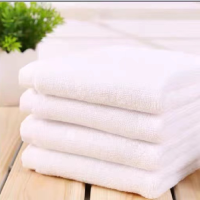 白色棉方巾30x30 60克/条 10条/组