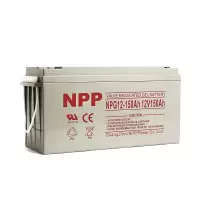 耐普NPP蓄电池NPG12-150AH 12V150AH 太阳能免维护蓄电池