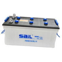 风帆 SAIL 6-CQW-200 12V蓄电池 适用大型货运车 叉车工程机械船舶发电机