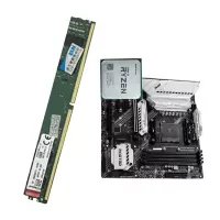 锐龙 3700X散+微星B450M 迫击炮主板加CPU+金士顿DDR4 8G内存 配件套装