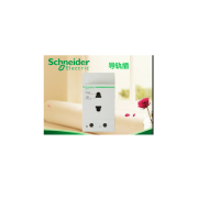 施耐德断路器 空气开关 断路器导轨插座2孔二孔10A