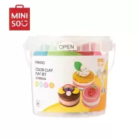 名创优品(miniso) 彩泥塑胶玩具创意玩偶90248