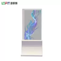 洛菲特55英寸OLED双面屏透明液晶高清显示器立式显示屏超薄触摸查询一体机LFTD55GA3