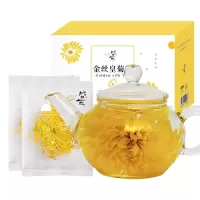 盛耳(shenger) 金丝皇菊6g 大菊花茶一朵一杯茶叶盒装皇菊贡菊可搭枸杞金银花茶