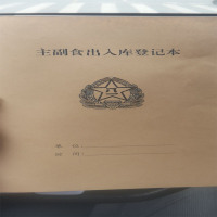 主副食出入库登记本