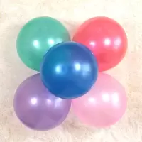 单色亚光气球100个装