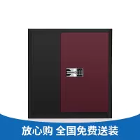 指纹电子保密柜钢制密码文件柜档案柜铁皮资料柜矮柜办公室储物柜