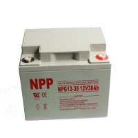 汤浅(YUASA) 耐普NPP 蓄电池NPG12-38AH 12V38AH 太阳能免维护蓄电池