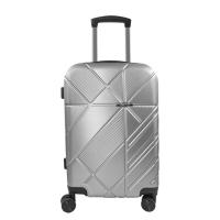 爱登堡(Edenbo)商务旅行拉杆箱20寸登机箱F8868-2银色(节假日不发货)