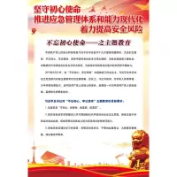 瑞元增定制挂图-践行初心使命 6张/套