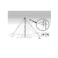 三线短波基站天线