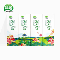 颜晓美 建宁 绿色通心白莲480g(小食代真空盒装)