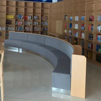 文仪弧形柜实木贴皮烤漆柜