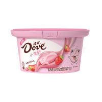 德芙小清新草莓白巧克力221g