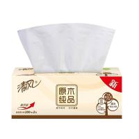 清风200抽盒抽面纸(提)