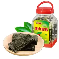 波力海苔礼桶100g桶装海苔即食儿童宝宝婴儿休闲零食