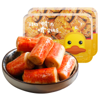 哔哔鸭香辣卤味蟹肉150克/盒*2
