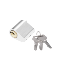 企购优品 消防门锁 防火门锁芯通道锁逃生锁管井门锁芯通用型 防火门锁芯 -每个锁芯配三把钥匙