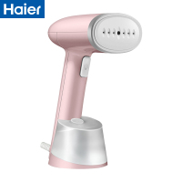 海尔(haier)手持挂烫机HY-GW2502F 平挂两用 干湿双烫 即烫即穿 轻巧便携 强劲蒸汽 防烫面板 熨斗挂烫机