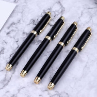 宝克 12支0.7mm尊贵黑金属碳素宝珠笔 签字笔绅宝签名笔商务中性笔（不含礼盒）PC109