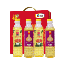 中粮 悦润万紫千红健康油B(红花籽油400ml*2+亚麻籽油400ml*2)