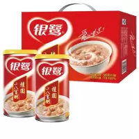 银鹭八宝粥桂圆360g*12罐整箱早餐速食粥
