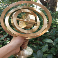 超精密 gyroscope 电启动金属机械陀螺仪 定制大直径200mm 三轴陀螺仪