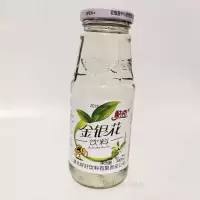 酷奇金银花露饮料凉茶饮品340ml*12瓶玻璃瓶装
