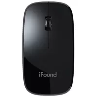 方正(iFound)W600鼠标 无线鼠标笔记本电脑鼠标 办公鼠标便携超薄鼠标智能省电 usb接收器鼠标
