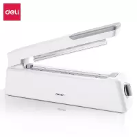 得力(deli) 16499手压封口机 白色