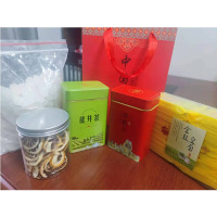吟诗 茶叶套装(龙井+铁观音+冰糖+柠檬干+金丝皇菊)(套)