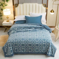 良仁优品(Liangrenyoupin) 格拉法兰绒毯 兔毛绒 LRYT-073