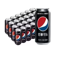 百事可乐无糖碳酸汽水330mLx24罐饮品整箱装