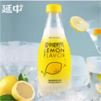 延中 咸柠汽 清柠盐汽水 饮料 410ml*12瓶 整箱