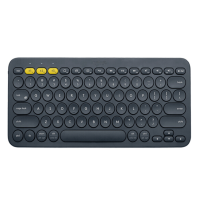 K380键盘 无线蓝牙键盘 办公键盘 女性 便携 超薄键盘 笔记本键盘 深灰色(单位:个)