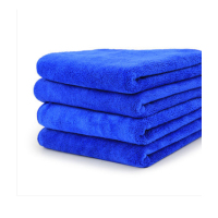清洁毛巾 吸水抹布 不掉毛 蓝色 一条