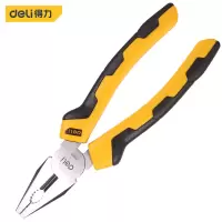 得力(deli)钢丝钳8寸高碳钢钢丝钳老虎钳工具 DL0003