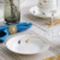 唐惠 碗 碗碟套装家用饭碗盘子勺子骨质瓷餐具套装18头 中式碗盘釉上彩 美好生活家居实用TH-8420