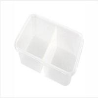 博采 1000毫升 长方形一次性分格餐盒加厚300个/箱(箱)