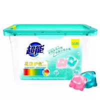 [HC]超能花漾护色洗衣凝珠420g(24颗*10g+12颗*15g)(4盒/组)