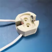 单端陶瓷灯座 陶瓷灯头 G12