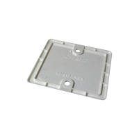 阻燃PVC86型开关盒方盖板保护盖空白面板暗装接线盒盖