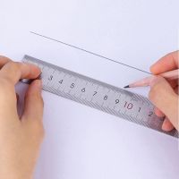 得力8463钢直尺+中性笔+印台+矿泉水