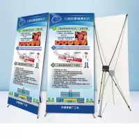 瑞元增心脑血管知识宣传X型支架展板1