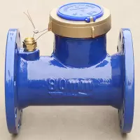 浩川铁壳水平螺翼式全液封冷水表LXLY-150E